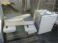 Dishwasher and electrical boxes