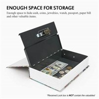Eternal Diversion Book Safe with Combination Lock