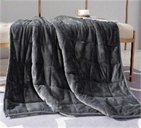 Je T'adore 15lb Velvet Sherpa Weighted Blanket ~ S
