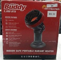 Little Buddy Portable 3 800 BTU heater.