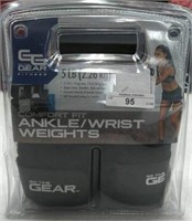Gear fitness 5lb ankle/wrist weights