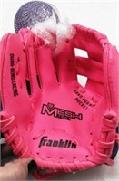 Franklin Mesh Tek L-8 Small Pink & Purple Glove wi