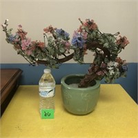 Decorative Floral Piece in Pot