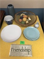 Friendship Lot with Plates & Bowls