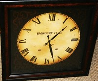 Framed Brookshire Clock