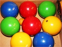 Eight (8) Boche Balls