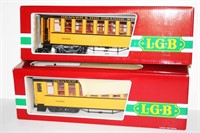 Two (2) LGB Denver Rio Grande Western Cars 3082