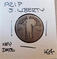 1921P  Standing Liberty Quarter KEY DATE G