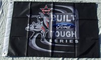 PBR & Ford Bull Riding Polyestere Flag 2ft X 3ft