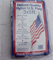 US Flag 3ft X 5ft Unused