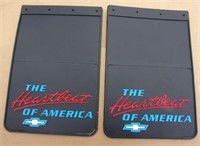 Chevy Truck Mud Flaps 14" X 18" Never Installed