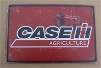 Case Tractor Tin Sign 8" X 12"