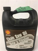 Shell Chain Saw Oil 3/4 Full