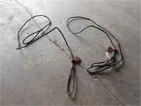 Two 9' steel cables w/ hooks