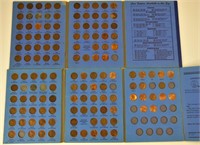 Two Lincoln Head Cent Coin Albums