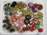 TRAY: CLIP ON EARRINGS ETC.