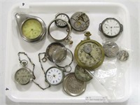 TRAY: ASS'T POCKET WATCH PARTS