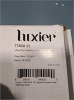 Luxier ultra thin stainless steel shower head