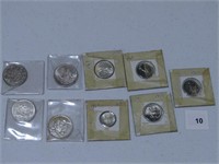 1951-1967 CDN SILVER COINS