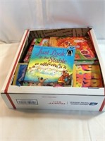 Flat of miscellaneous kids books