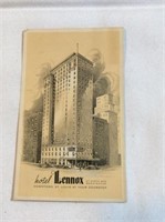 Hotel Lennox  postcard