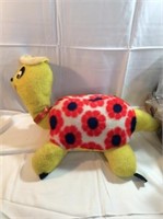 Vintage stuffed turtle