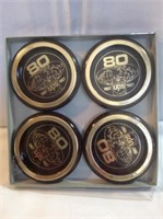 1907 to 1987. 80 year anniversary UPS coasters in