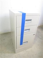 Metal, 3-Drawer Filing Cabinet