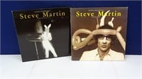 (2) Vintage Steve Martin Comedy Vinyl Records