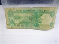 UAE 10 Dirhams Banknote