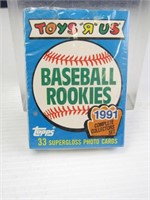 1991 Topps Toys R Us Baseball Rookie Cards