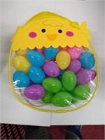 Little Yellow Chick Easter Eggs Bags  Lot of 3