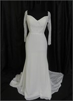 Christina Wu  22863 Size 10 Ivory