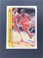 1986 Fleer Michael Jordan Rookie Sticker Card