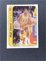 1986 Fleer Magic Johnson Sticker Card
