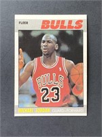 1987 Fleer Michael Jordan 2nd Year Card