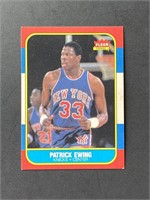 1986 Fleer Patrick Ewing Rookie Card