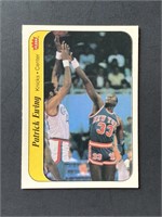 1986 Fleer Patrick Ewing Rookie Sticker Card