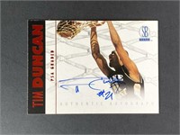 1997 Tim Duncan Rookie Autographed Card