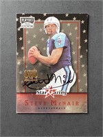 Steve McNair Autographed Star Gazing Pack Pulled