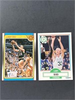 Larry Bird 1988 Fleer & 1990 Fleer Cards