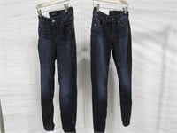 (2) Prs. Silver Jeans Sz25x29