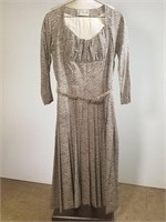 1950s Talmack silk dress