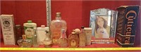 Vintage Lot of Medicine, Perfume, Powder &
