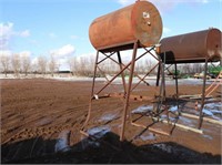 Overhead Fuel Tank on Stand