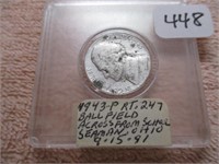 1943-P Jefferson Type Nickel- Wartime Silver