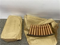 60 rounds 7.62x39 ammunition on stripper clips