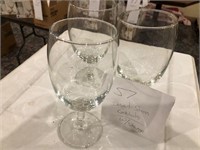 57 Stem ware Glasses with Plastic Storage Bin