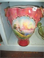 Lg. Ornate Decor Vase