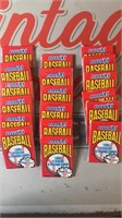 (18) Unopened 1991 Fleer Baseball Wax Packs